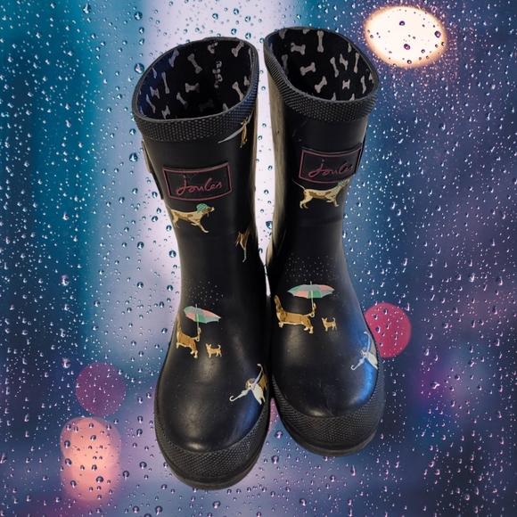 Joules Other - Joules Mid Rain Boots - Molly Welly sz 12 Toddler